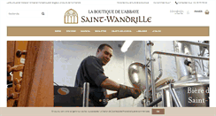 Desktop Screenshot of boutique-saintwandrille.com